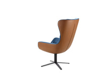 Laden Sie das Bild in den Galerie-Viewer, Leya Cocktail Wingback Chair (Fußkreuz)