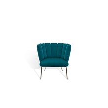 Laden Sie das Bild in den Galerie-Viewer, Gaia Lounge Armlehnsessel (4-Fuß-Rundrohrgestell)