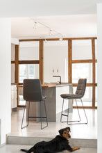 Laden Sie das Bild in den Galerie-Viewer, Arva Thekenstuhl (Drahtkufengestell)