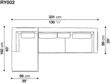 Laden Sie das Bild in den Galerie-Viewer, Ray Sofa