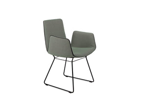 Amelie Armchair High (Drahtgestell)