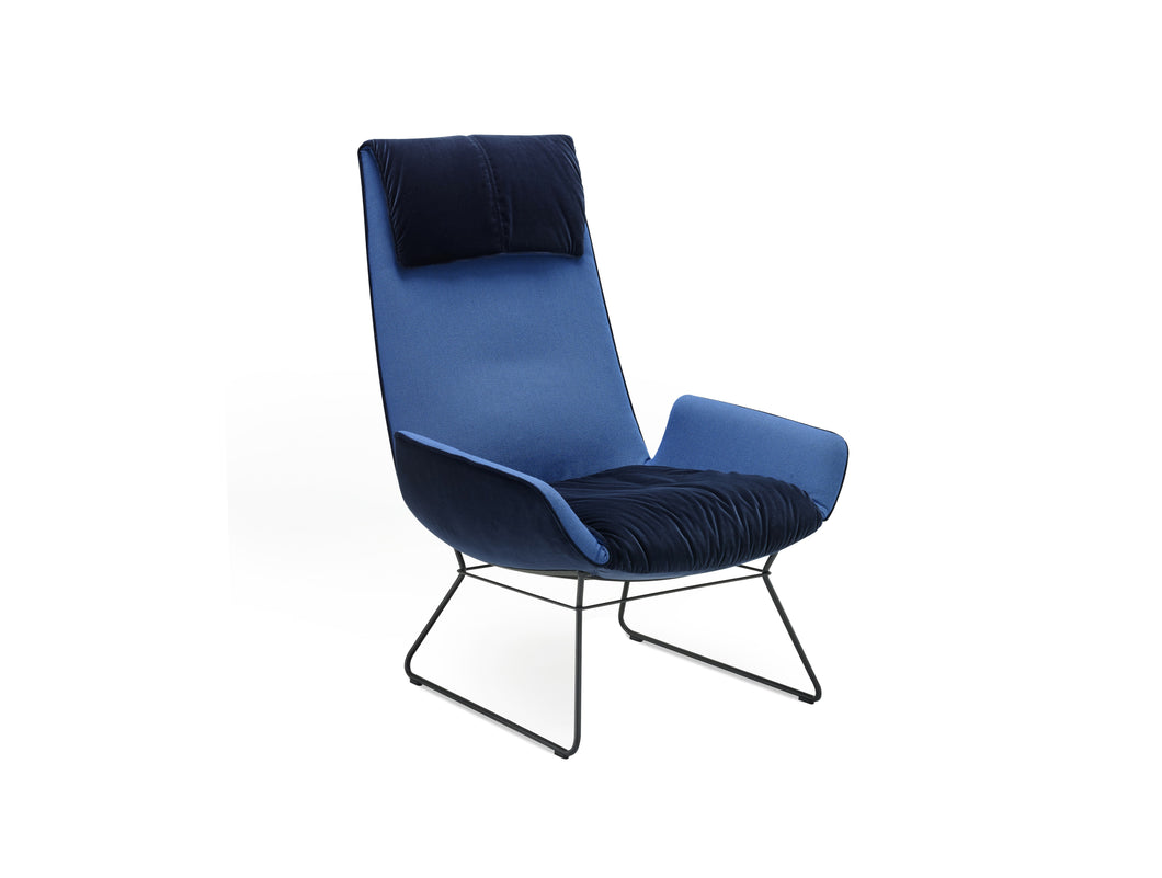 Amelie Lounge Chair (Drahtgestell)