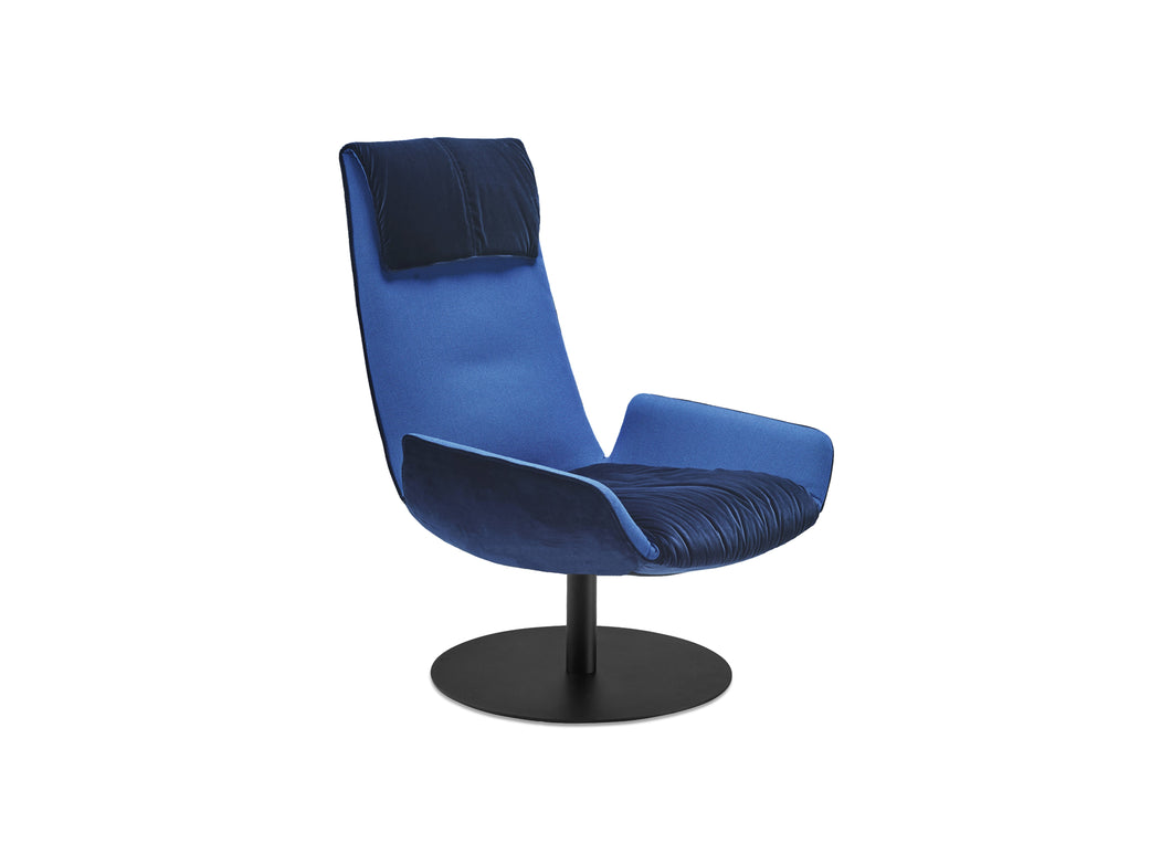 Amelie Lounge Chair (Tellerfuß)